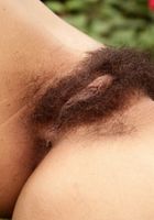 Exotic and Hairy Aileena spreads outside, Aileena (ail002) ATK Exotics: Aileena (Exotic and Hairy Aileena spreads outside)