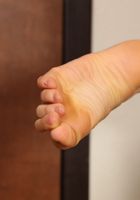 Cute and exotic Altaira shows off her fur and feet., Altaira (alt002) ATK Natural & Hairy: Altaira (Cute and exotic Altaira shows off her fur and feet.)