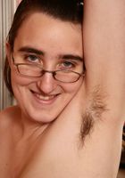 Amber shows off her hairy goodies in the kitchen, Amber (amb041) ATK Archives: Amber (Amber shows off her hairy goodies in the kitchen)
