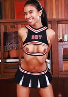 This sexy cheerleader is sure to get a rise out of her audience., Ameena Green (ame014) ATK Petites: Ameena Green (This sexy cheerleader is sure to get a rise out of her audience.)