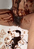 Angela Chocolate and Shower, Angela (ang031) ATK Natural & Hairy: Angela (Angela Chocolate and Shower)