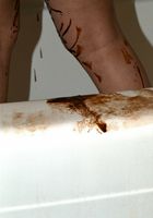 Angela Chocolate and Shower, Angela (ang031) ATK Natural & Hairy: Angela (Angela Chocolate and Shower)