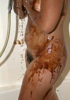 Angela Chocolate and Shower, Angela (ang031) ATK Natural & Hairy: Angela (Angela Chocolate and Shower)