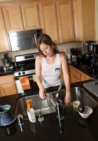 Hairy Anna cleans the kitchen, Anna (ann117) ATK Archives: Anna (Hairy Anna cleans the kitchen)