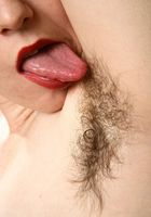 Hairy Barb spreads her bush, Barb (bar033) ATK Archives: Barb (Hairy Barb spreads her bush)