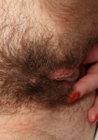 Barcelona strokes her furry kitty, Barcelona (bar047) ATK Natural & Hairy: Barcelona (Barcelona strokes her furry kitty)
