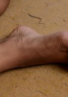 Ebony Brooklyn shows her feet, Island (bro045) ATK Exotics: Island (Ebony Brooklyn shows her feet)