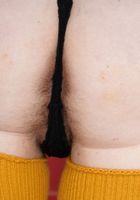 Cece orange thigh high socks, Cece Lachey (cec015) ATK Natural & Hairy: Cece Lachey (Cece orange thigh high socks)