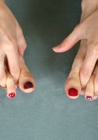 Naughty hairy babe Cherry teases with her feet, Cherry (che027) ATK Archives: Cherry (Naughty hairy babe Cherry teases with her feet)