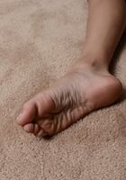 Ebony Cherry shows off her feet, Cherry Hilson (che076) ATK Exotics: Cherry Hilson (Ebony Cherry shows off her feet)