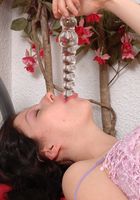 Voluptuous babe Christine masturbates with her dildo, Christine (chr107) ATK Archives: Christine (Voluptuous babe Christine masturbates with her dildo)