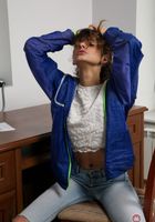 Dominika rubs her sweet young bush, Dominika (dom019) ATK Petites: Dominika (Dominika rubs her sweet young bush)