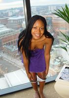 Ebony in upskirts and panties, Ebony (ebo001) ATK Exotics: Ebony (Ebony in upskirts and panties)