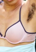 Elise is outside and spreading., Elise Cunningham (eli057) ATK Natural & Hairy: Elise Cunningham (Elise is outside and spreading.)