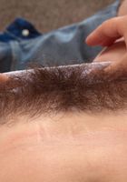 Elle spreads her creamy hairy slit., Elle Macqueen (ell034) ATK Natural & Hairy: Elle Macqueen (Elle spreads her creamy hairy slit.)