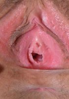 Ember gapes her pretty pink furry pussy., Ember Stone (emb005) ATK Natural & Hairy: Ember Stone (Ember gapes her pretty pink furry pussy.)