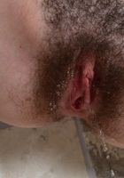 Emma pees through her thick bush., Emma Evins (emm030) ATK Natural & Hairy: Emma Evins (Emma pees through her thick bush.)