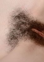 Emma spreads her young bush with enthusiasm., Emma Evins (emm030) ATK Natural & Hairy: Emma Evins (Emma spreads her young bush with enthusiasm.)