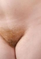 Red Head hottie Gemma strips and spreads hairy lips, Gemma (gem010) ATK Natural & Hairy: Gemma (Red Head hottie Gemma strips and spreads hairy lips)