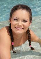 Horny and fit babe Georgina gets naked outdoors in the pool, Georgina (geo011) ATK Archives: Georgina (Horny and fit babe Georgina gets naked outdoors in the pool)