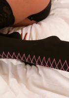 Ginger Looks Super Sexy in Tall Black Stockings, Ginger (gin035) ATK Archives: Ginger (Ginger Looks Super Sexy in Tall Black Stockings)
