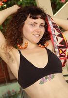 Hirsute babe Honey debuts and shows her hairy nipples, Honey (hon018) ATK Petites: Honey (Hirsute babe Honey debuts and shows her hairy nipples)