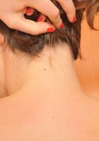 Hairy coed Iris shows off her fur, Iris (iri038) ATK Archives: Iris (Hairy coed Iris shows off her fur)