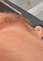 Slender and hairy Jana strips out of g-string panties, Jana (jan063) ATK Archives: Jana (Slender and hairy Jana strips out of g-string panties)
