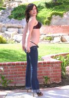 Jennifer White spreading wide outside., Jennifer White (jen096) ATK Archives: Jennifer White (Jennifer White spreading wide outside.)