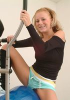 Fit amateur Jules teases with her trimmed pussy as she works out, Jules (jul048) ATK Archives: Jules (Fit amateur Jules teases with her trimmed pussy as she works out)