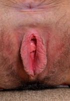 Juliette parts her long lips and furry bush, Juliette March (jul076) ATK Natural & Hairy: Juliette March (Juliette parts her long lips and furry bush)