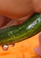 Horny lesbians use a banana and cucumber to masturbate with, Krisztina Banks (kri049) ATK Archives: Krisztina Banks (Horny lesbians use a banana and cucumber to masturbate with)