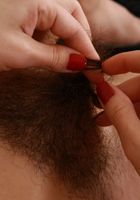 Hairy Kristina shows off her fur, Clara (kri064) ATK Archives: Clara (Hairy Kristina shows off her fur)