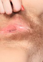 Hairy Kris spreads her bush, Kris (kri074) ATK Natural & Hairy: Kris (Hairy Kris spreads her bush)