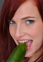 Horny babe Leila uses her cucumber o masturbate, Leila Smith (lei026) ATK Archives: Leila Smith (Horny babe Leila uses her cucumber o masturbate)