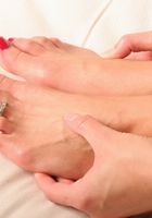 Hairy babe Lily teases with her feet and hairy pussy, Lily (lil030) ATK Archives: Lily (Hairy babe Lily teases with her feet and hairy pussy)