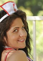 Nurse Lina Paige Outside and Spreading, Lina Paige (lin031) ATK Premium: Lina Paige (Nurse Lina Paige Outside and Spreading)