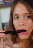 Hairy Lucy spreads her bush, Lucy (luc096) ATK Petites: Lucy (Hairy Lucy spreads her bush)