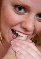Blonde coed Meena sucks on her toes, Meena (mee002) ATK Archives: Meena (Blonde coed Meena sucks on her toes)