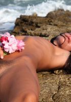 Hairy Megan spreads outside, Megan Promesita (meg023) ATK Petites: Megan Promesita (Hairy Megan spreads outside)