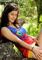 Hairy Mia strips naked outside, Mia (mia037) ATK Petites: Mia (Hairy Mia strips naked outside)