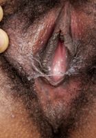 Black model Minke spreads her pussy, Minke (min011) ATK Natural & Hairy: Minke (Black model Minke spreads her pussy)