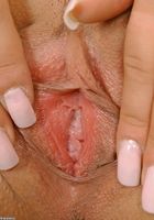 Mirella strips to show some pink as she does some spreads, Mirella (mir017) ATK Archives: Mirella (Mirella strips to show some pink as she does some spreads)