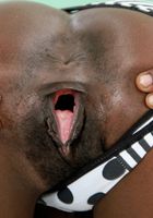 Black model Mistique spreads her hole wide, Mistique (mis050) ATK Exotics: Mistique (Black model Mistique spreads her hole wide)