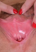 Nickey gapes her big lipped hairy pussy., Nickey Huntsman (nic093) ATK Natural & Hairy: Nickey Huntsman (Nickey gapes her big lipped hairy pussy.)
