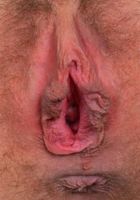 Nickey pulls off her shorts and gapes her hairy pink pussy., Nickey Huntsman (nic093) ATK Natural & Hairy: Nickey Huntsman (Nickey pulls off her shorts and gapes her hairy pink pussy.)