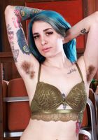 Pearl Sage exposes her bush, Pearl Sage (pea013) ATK Natural & Hairy: Pearl Sage (Pearl Sage exposes her bush)