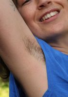 Hairy Penelope pees outside, Penelope Prince (pen017) ATK Natural & Hairy: Penelope Prince (Hairy Penelope pees outside)