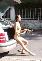 Sexy brunette babe Petra strips and walks around town nude, Petra (pet051) ATK Archives: Petra (Sexy brunette babe Petra strips and walks around town nude)