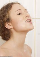 Polina takes a shower to get herself clean, Polina (pol001) ATK Archives: Polina (Polina takes a shower to get herself clean)